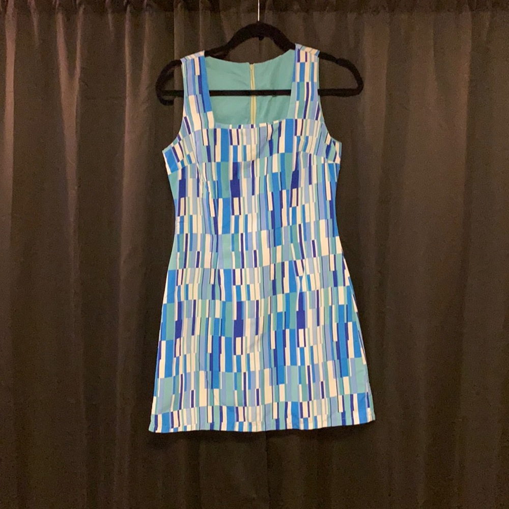 Reversible Turquoise Dress